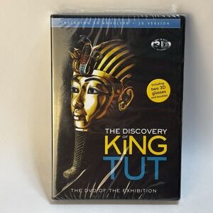 Discovery Of King Tut DVD 3D Glasses Educational Exhibition Homeschool